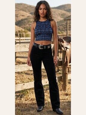 Western Country Outback Halter Top